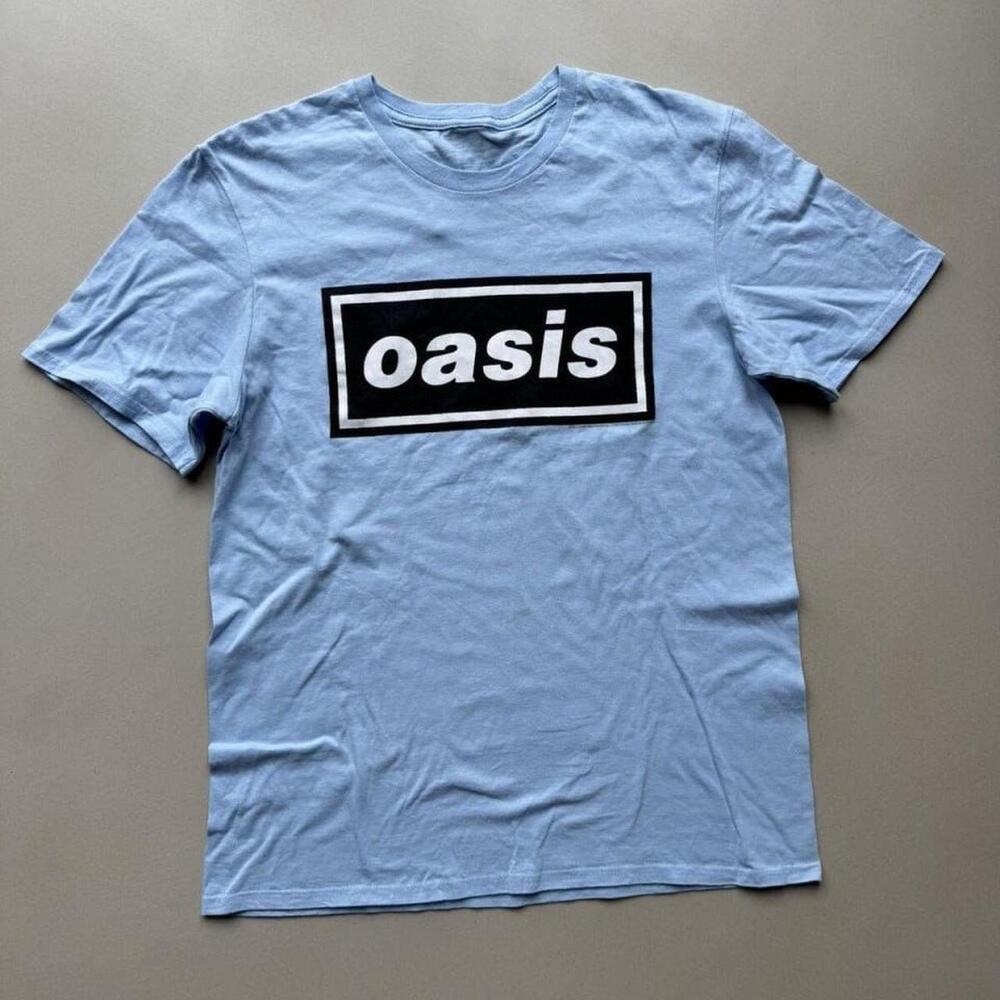 Blue Oasis Band T Shirt